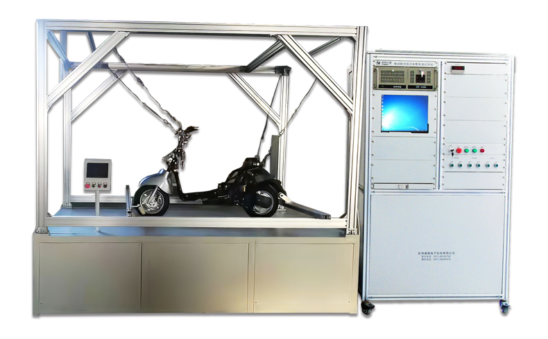 威格電動摩托車底盤測功機及整車綜合性能出廠測試系統插圖